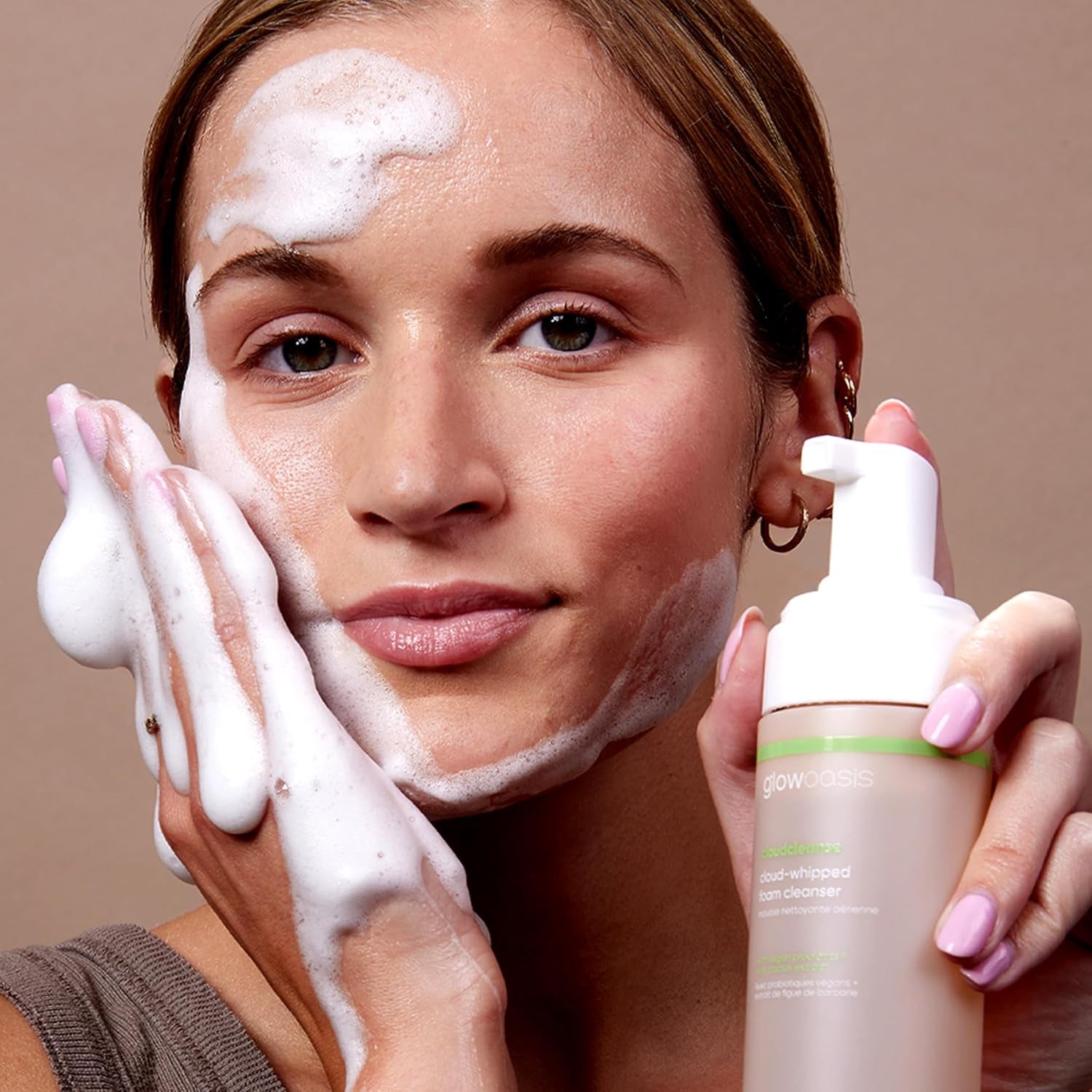 Cleanser Trio Vegan Skin Care Kit | 3-Piece Facial Cleanser Skin Care Set | Cleansing Balm, Foam Face Wash, & Gentle Enzyme Exfoliator | Facial Skin Care Products for All Skin Types