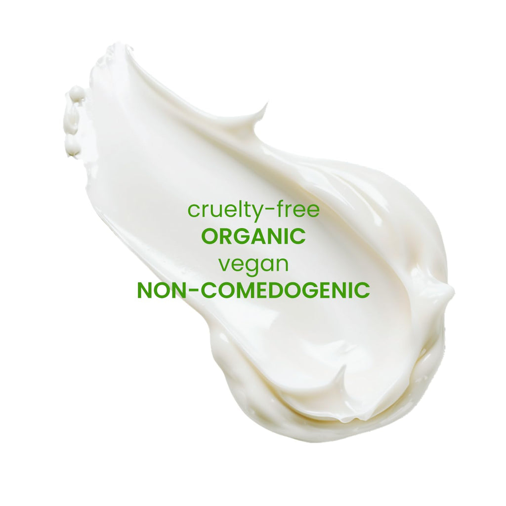 Barrier Repair Organic Face Cream Moisturizer with Ceramides Squalane Centella and Niacinamide, Fragrance Free, Non-Comedogenic, Gentle Soothing Hydration for Dry, Sensitive, Normal Skin, Travel Size